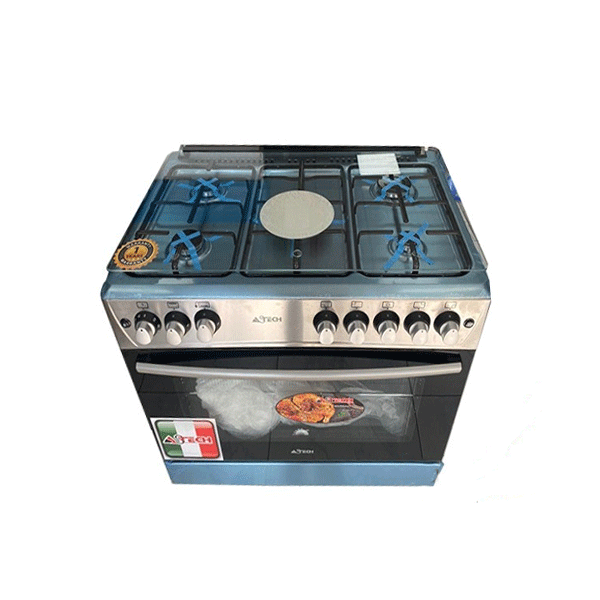 Cuisiniere Astech 5 Feux full option 90X60