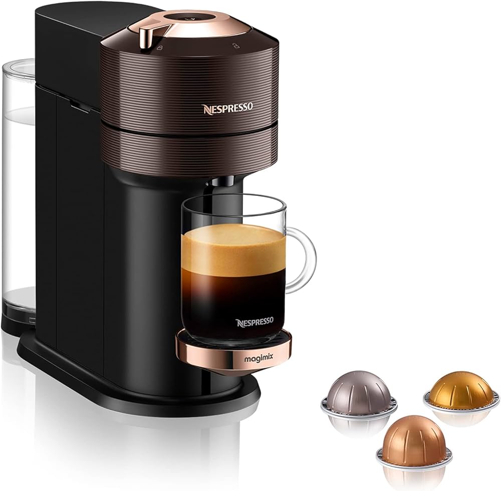 Machine a Cafe Nespresso MAGIMAX Vertuo Next Premium Marron