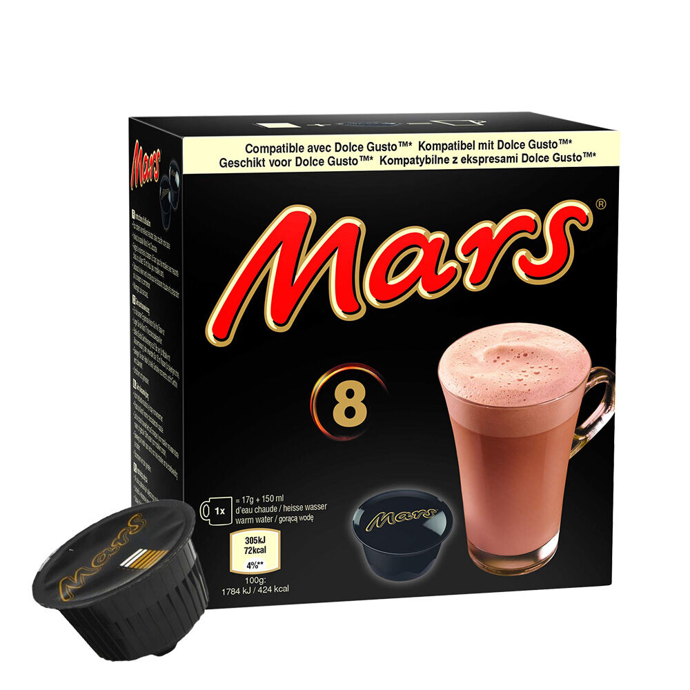 Paquet de 8 capsules Dolce Gusto Mars